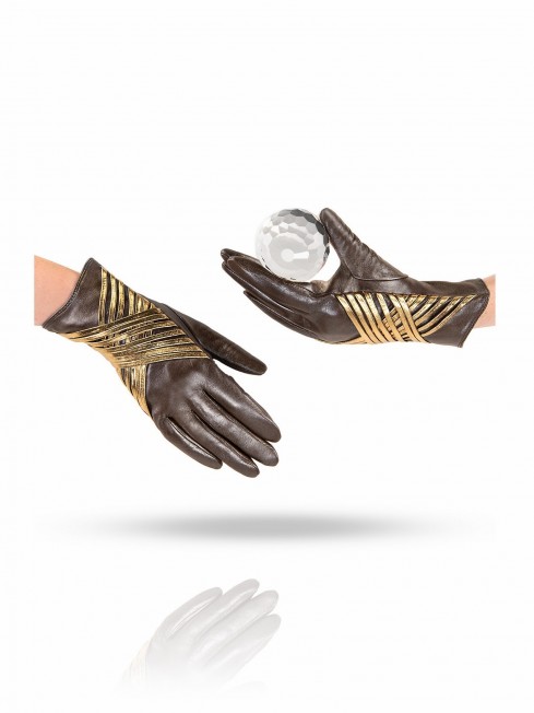 Перчатки Женские 81_DUCALE/GOLD//11